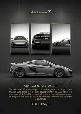 McLaren 675LT Sports Car