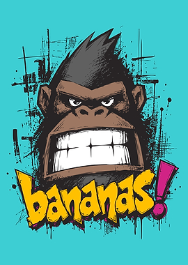 Angry Gorilla for Bananas