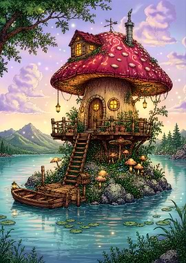 Cozy Mushroom Hideaway