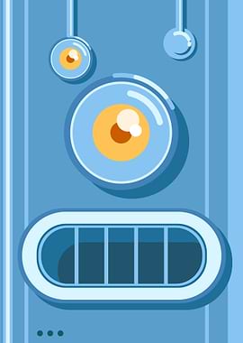 Blue Robot