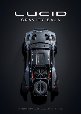 Lucid Gravity Baja Off-Road Vehicle