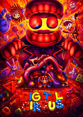 The Amazing Digital Circus Poster