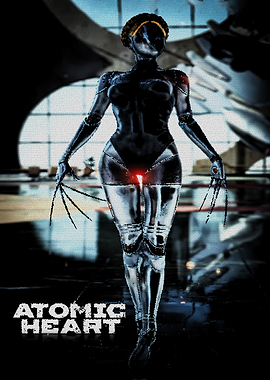 Atomic Heart Robot Poster