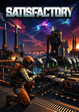 Satisfactory Game Art