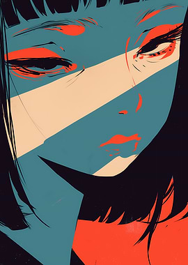 Stylized Anime Portrait