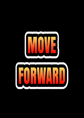 Move Forward Text Art