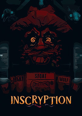 Inscryption Game Poster
