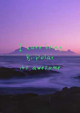Kanye West 'I Hate Being Bi-Polar It's Awesome' Album Art