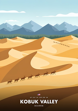 Kobuk Valley Alaska Landscape