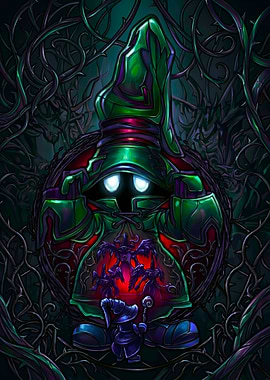 Vivi Ornitier surrounded by thorns