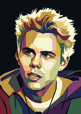 The Kid LAROI Pop Art Portrait