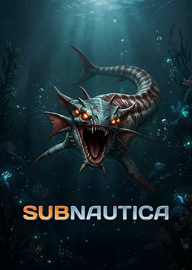 Subnautica Game Cover Art
