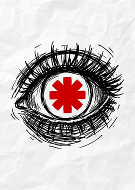 Red Hot Chili Peppers Eye Logo