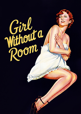 Girl Without a Room Vintage Poster