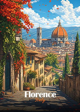 Florence Italy Street View