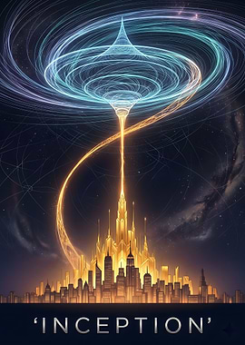 Inception Cityscape Vortex