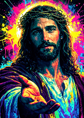 Jesus Christ with Crown of Thorns