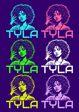 Tyla Portrait Pop Art