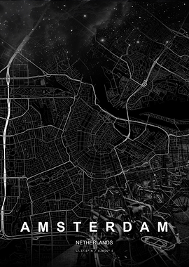 Amsterdam City Map