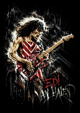 Eddie Van Halen Rocking Out