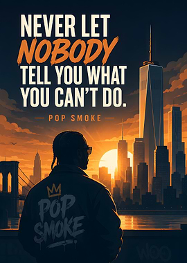 Pop Smoke Inspirational Cityscape