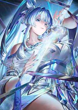 girl with sword