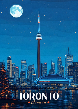 Toronto Skyline at Night