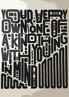 Inspirational Text Art