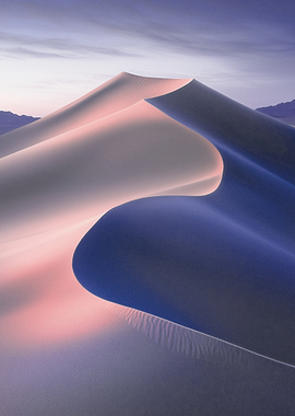 Desert Dunes at Sunset