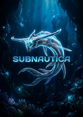 Subnautica Game Cover Art