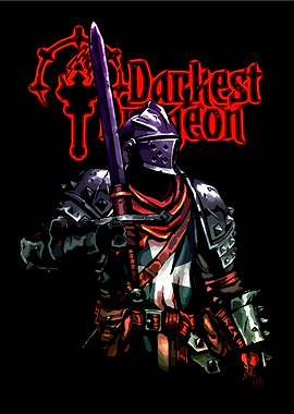 Darkest Dungeon Knight with Sword