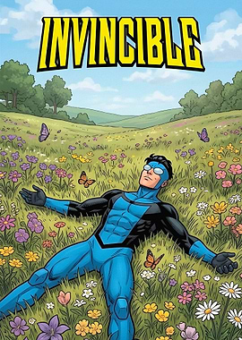 Invincible Lying in a Field of Flowers