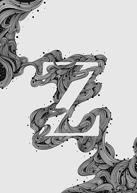 Abstract Letter Z Design