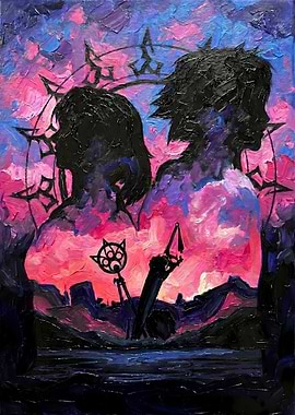 Kingdom Hearts Painting