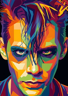 Tobias Forge Pop Art Portrait