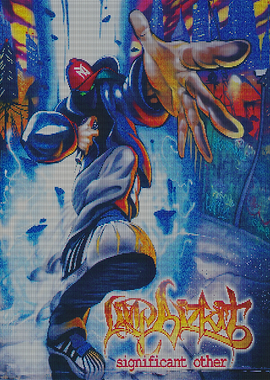Graffiti Art of a Dancer