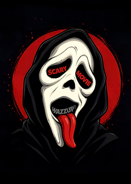 Scary Movie Ghostface Wazzup