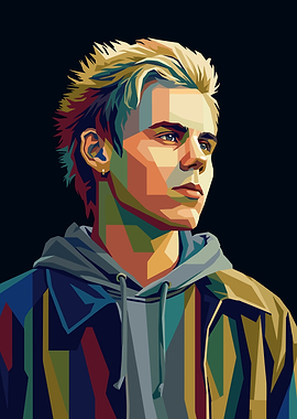 Pop Art Portrait of a The Kid LAROI