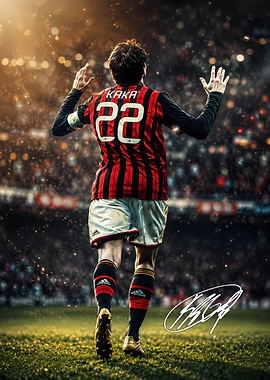 Kaka 22 AC Milan Celebration