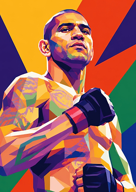 Alex Pereira WPAP Portrait