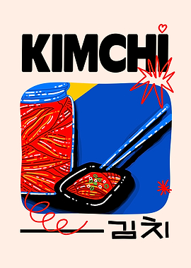 Kimchi Jar and Chopsticks