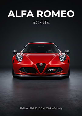 Alfa Romeo 4C GT4