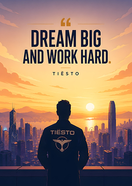 Tiësto Inspirational Cityscape