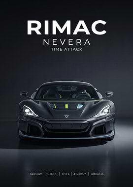 Rimac Nevera Time Attack Car