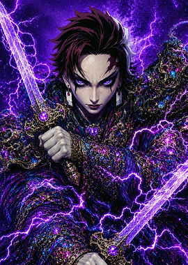 Dark Fantasy Anime Swordsman