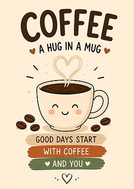 Coffee - A Hug in a Mug