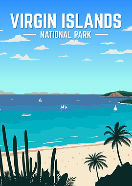Virgin Islands National Park Poster
