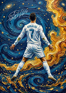 Cristiano Ronaldo Painting