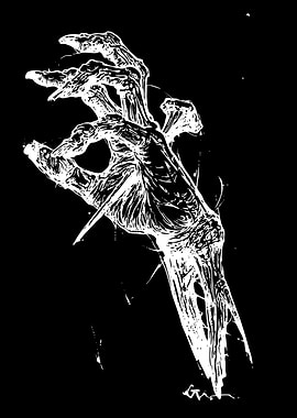 Horror Hand Illustration