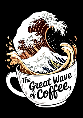 The Great Wave of Coffee